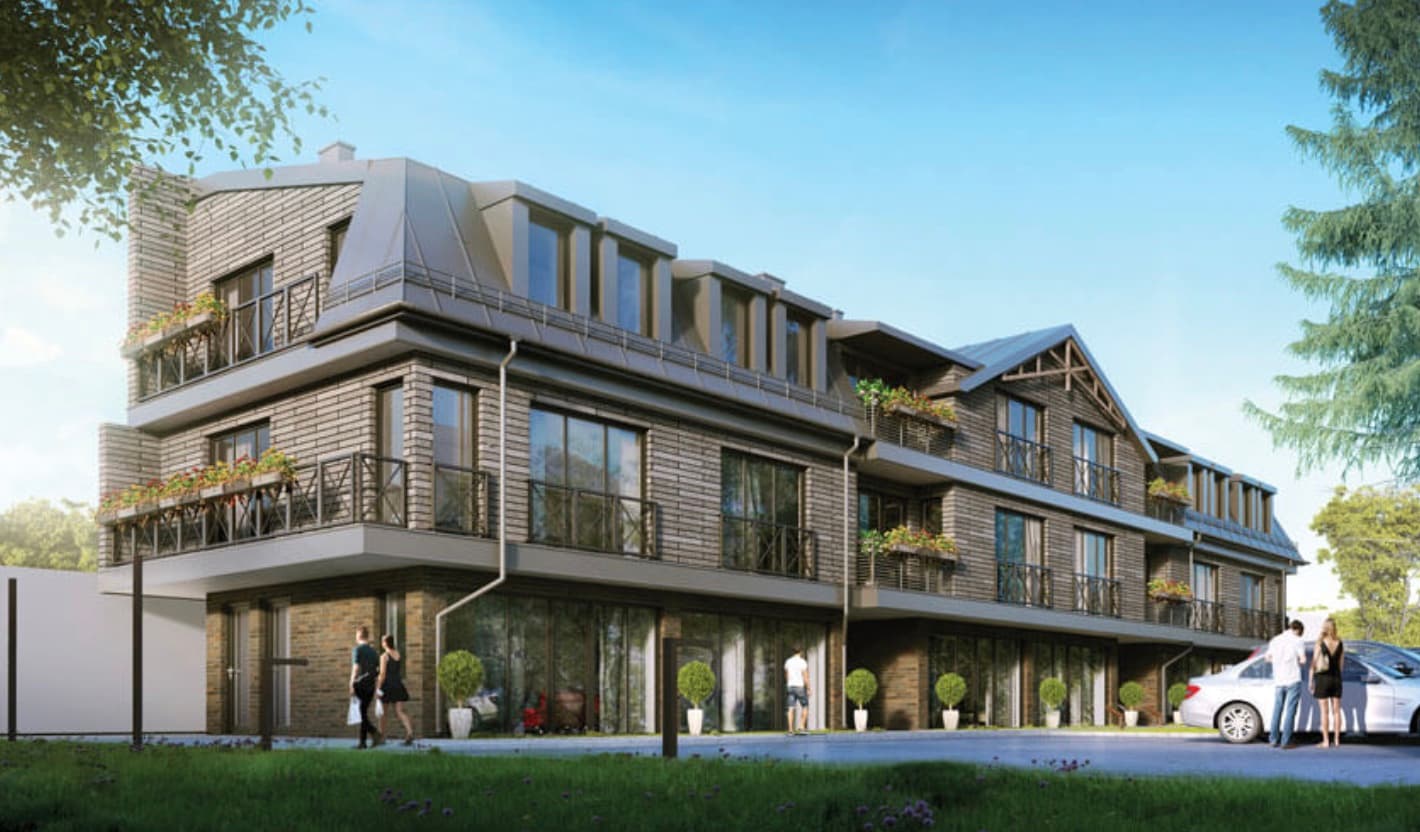Poškos g. · Žvėryno gildija · Projekto vizualizacija